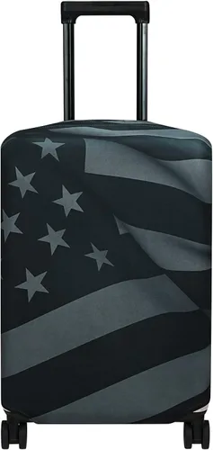 Vista 16 de Explore Land Funda protectora para maleta aprobada para volar, se adapta a maleta de 18 a 32 pulgadas, L Montañas Amber