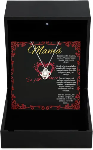 Vista 9 de Collar para mi mamita, cadena para el amor de mi vida, regalo de mama, collar personalizado