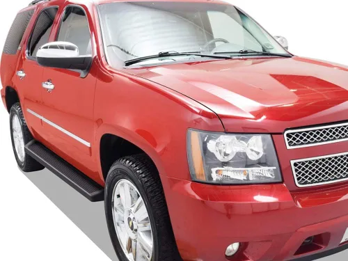 Vista 2 de APS Estribos prémium de 6 pulgadas, color negro, compatibles con Chevy Tahoe GMC Yukon 05-20