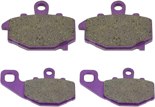 Vista 8 de ROADFAR Pastillas de freno traseras para Kawasaki ER-6N/GPz1100, para Kawasaki Ninja 1000/650/650R/ZX10R/ZX6R/ZX9R, para Kawasaki Versys 650