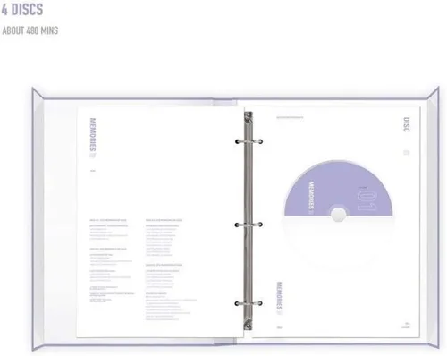 Vista 5 de Bangtan Boys BTS Memories of 2018 (incluye Weply Gift + BTS Acrylic Photocard)