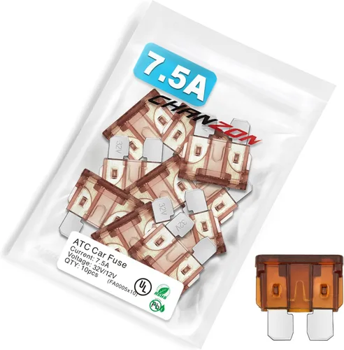Vista 19 de Chanzon Fusible de cuchilla ATC con certificación UL de 10 piezas (estándar ATO APR) 2A golpe rápido Auto Fuses Fast Blow for Automotive Car RV