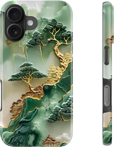 Vista 36 de LUHOURI Funda para iPhone 12 Mini, compatible con carga inalámbrica, doble capa, interior de silicona suave + carcasa exterior dura, bonito diseño