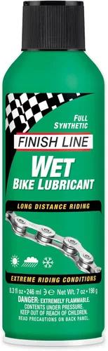Vista 8 de Finish Line WET lubricante para cadena de bicicleta aceites de bicicleta