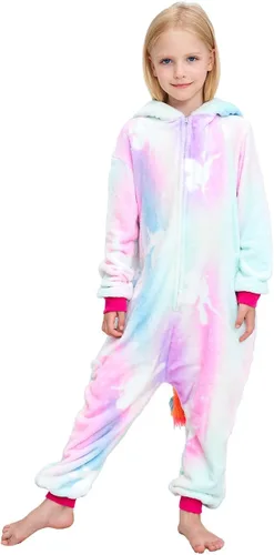 Vista 4 de Disfraz de unicornio para niñas, disfraz de Halloween, Navidad