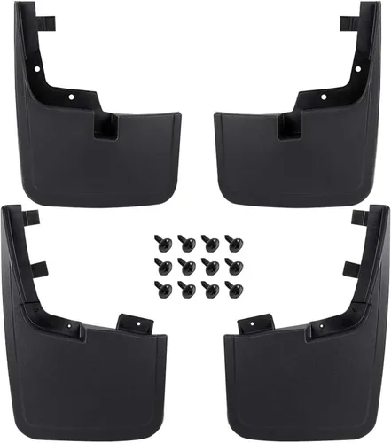 Vista 3 de ALLGOOD - Juego de 4 protectores contra salpicaduras para barro 2004-2015 F150 (sin guardabarros estilo guardabarros)