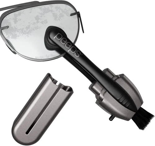 Vista 51 de Peeps - Limpiador de lentes de gafas, tecnología de microfibra de carbono eficiente y duradera, utilizada exclusivamente por la NASA, 500 usos