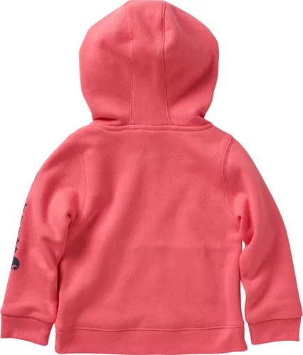 Vista 2 de Carhartt Sudadera de manga larga con capucha y media cremallera para niña