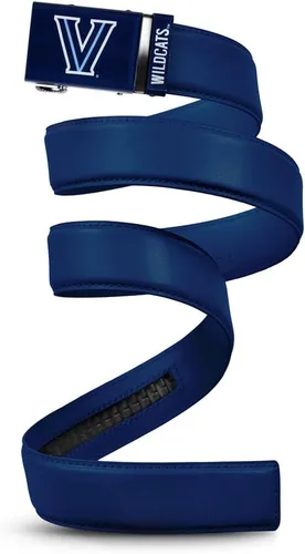 Vista 25 de Mission Belt Con licencia oficial de la NC Alabama Crimson Tide Crimson Tide (Cuero Negro)