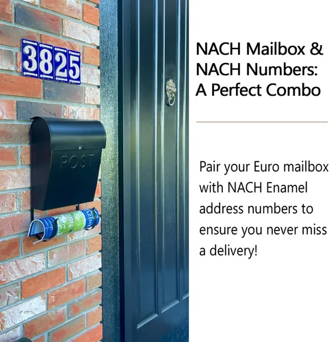 Vista 4 de NACH. Buzón de correo con soporte para periódico., MB-44765