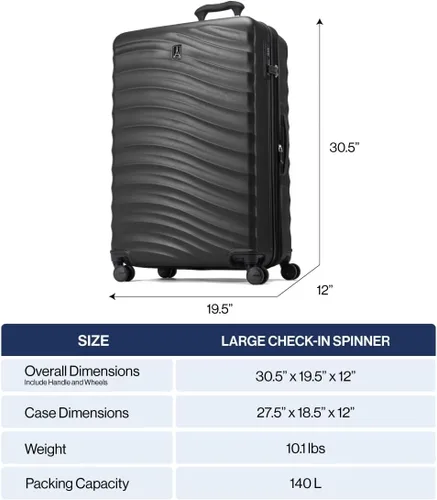 Vista 6 de Travelpro Maxlite Air V2 Equipaje rígido expandible, Verde azulado