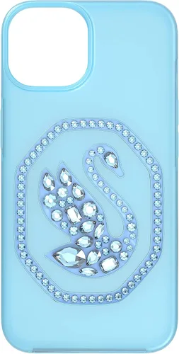 Vista 9 de SWAROVSKI Signum - Funda para teléfono inteligente, iPhone 13 Pro Max, cristales azules azul (Blue Crystals)