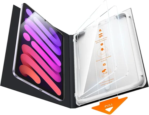 Vista 10 de SMARTDEVIL Protector de pantalla para iPad Air 5ª/4ª de 10.9 pulgadas (2022/2020), iPad Pro de 11 pulgadas (2022/2021/2020/2018) con marco de fácil