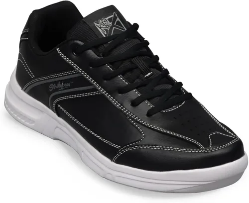 Vista 3 de KR Strikeforce Flyer Lite Black Men's Bowling Shoe with FlexSlide Technology