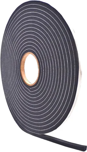 Vista 22 de WOD SSFLDFT Cinta aislante de espuma autoadhesiva de 1/2 pulgada de grosor, 1 pulgada x 25 pies, fabricada en Estados Unidos, impermeabilización