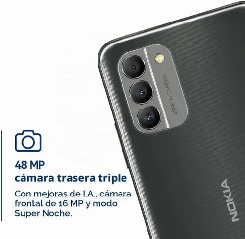 Vista 2 de Nokia G400 5G Verizon, AT&T, T-Mobile Android 12 Smartphone desbloqueado Batería de 3 días Versión de EE. UU. 4/64 GB Pantalla de 6.58