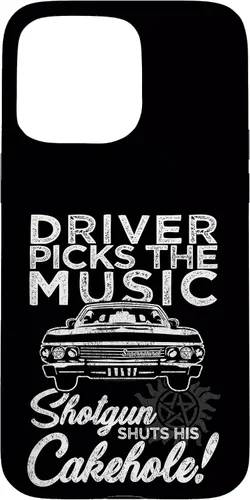 Vista 31 de Supernatural Driver Picks - Carcasa con música para iPhone 17
