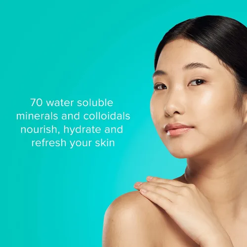 Vista 2 de ClarityRx Toma tus vitaminas en aerosol mineral diario para piel seca, hidratante natural a base de plantas para rostro y cuerpo para todo