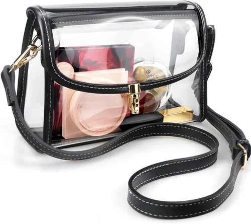 Vista 9 de COROMAY - Bolso transparente para mujer, apta para estadios