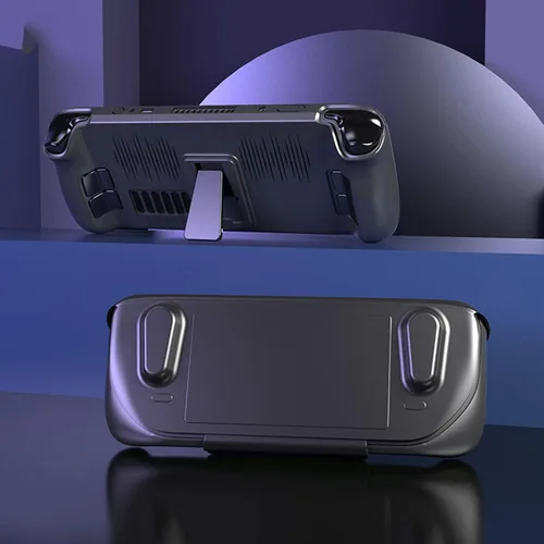 Vista 7 de LICHIFIT Funda protectora delgada para cubierta de vapor TPU anticaídas a prueba de polvo con carcasa frontal ABS desmontable y soporte