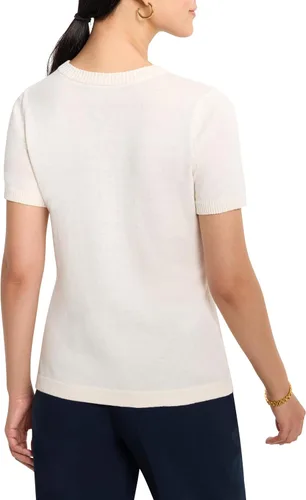Vista 2 de NIC+ZOE Camiseta de cuello redondo fácil para mujer