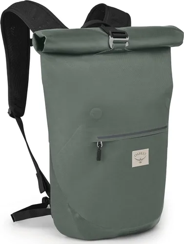 Vista 12 de Osprey Arcane Roll Top 18L Mochila impermeable para portátil, color rojo bellota