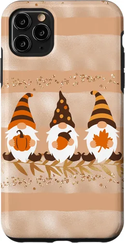 Vista 13 de Fall Autumn Gnomes Phone Case Modern Pastel Cute Beige Case for iPhone 17