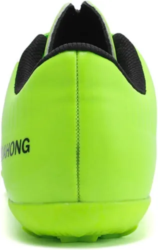 Vista 3 de UYO Zapatos de fútbol para hombre, tacos de fútbol, botas altas con cordones, botas de rugby AGFG