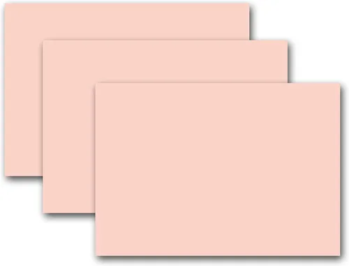 Vista 8 de Tarjeta de color en blanco de 4 x 6 (50 unidades, frambuesa azul)