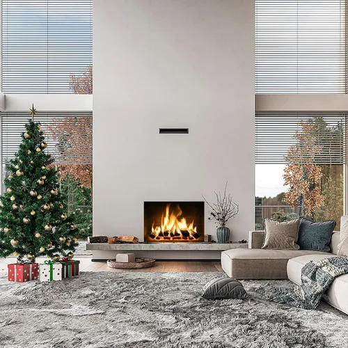 Vista 4 de SUPERDANT - Adhesivos de pared para chimenea 3D, decoración de pared