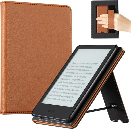 Vista 33 de CoBak Funda para todos los nuevos E-Reader de 6 pulgadas 2024 y 2022 (11 generación), funda inteligente de piel sintética, apagado y encendido