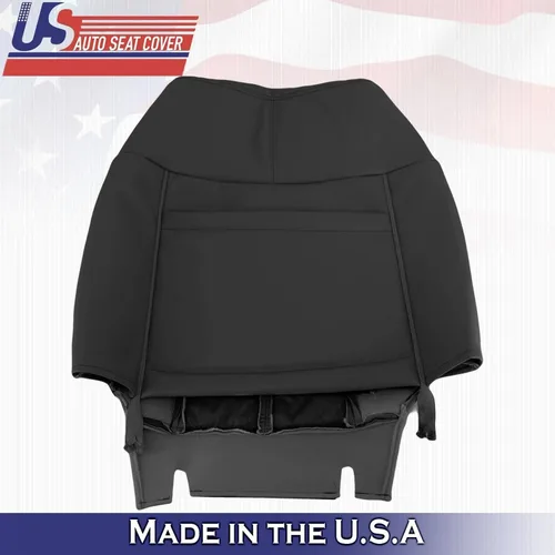Vista 5 de U.S.AutoSeatCover 2013 2014 para Ford F450 F550 Lariat conductor pasajero superior cuero Seat Covers BLK
