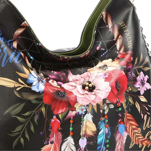 Vista 9 de Nicole Lee Bolso de hombro bohemio negro