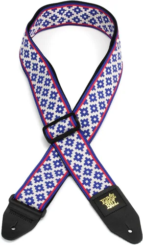 Vista 15 de Ernie Ball Classic Jacquard Guitar Strap/Bass Strap