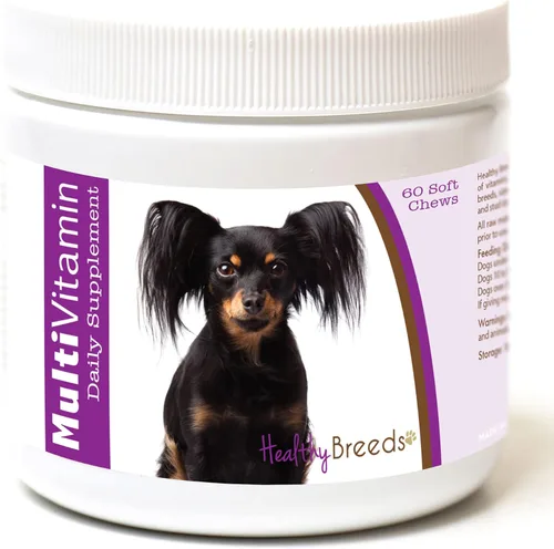 Vista 20 de Healthy Breeds Affenpinscher - Masticables blandos multivitamínicos, 60