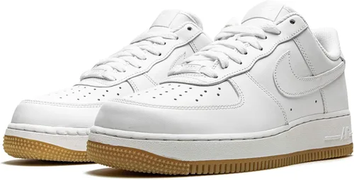 Vista 2 de Nike Mens Air Force 1 07 CT2302 003 Pebbled Leather - Pure Platinum