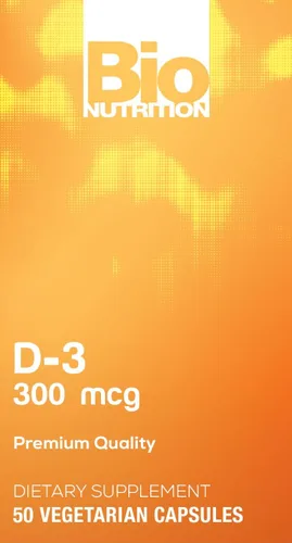 Vista 5 de Bio Nutrition D3 12000 Iu Vegi-Caps, 50