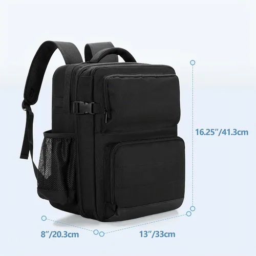 Vista 5 de LUXJA Mochila para proyector con funda para laptop de 15.6 pulgadas