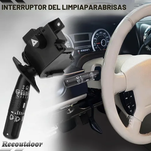 Vista 7 de CBS1172 Interruptor de señal de giro Interruptor multifunción para limpiaparabrisas