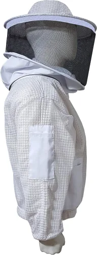 Vista 7 de Brutul Bee - Chaqueta ventilada ultraligera de 3 capas con velo redondo