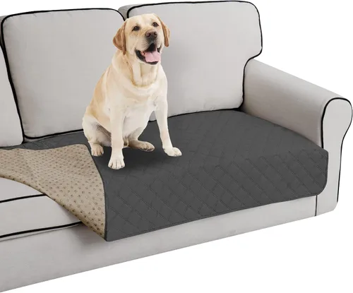 Vista 27 de Easy-Going - Funda impermeable 100% para cama de perro, manta antideslizante para mascotas para muebles, funda lavable para sofá, funda de repuesto
