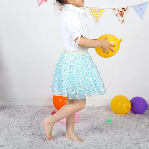 Vista 3 de KEREDA Falda tutú en capas para bebé niña de 1 a 12 años