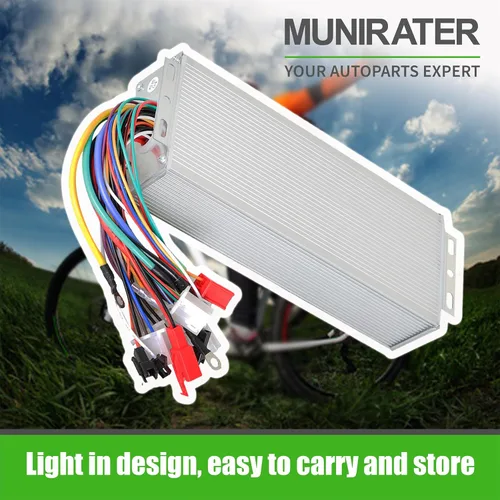 Vista 7 de munirater 48-72V 2000W Reemplazo sin escobillas del regulador del motor de la velocidad para la bici eléctrica