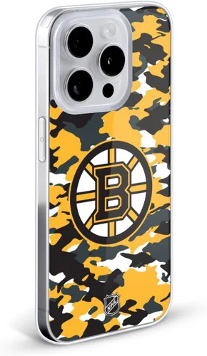 Vista 2 de Head Case Designs Officially Licensed NHL Camouflage Boston Bruins Gel Case [Military Grade Protection] Compatible with Apple iPhone 7 Plus/iPhone 8