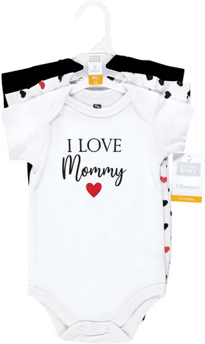 Vista 28 de Hudson Baby baby-girls Cotton Bodysuits 3-pack