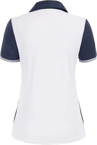 Vista 3 de JACK SMITH Camisas de golf de manga corta para mujer, ajuste seco, absorbe la humedad