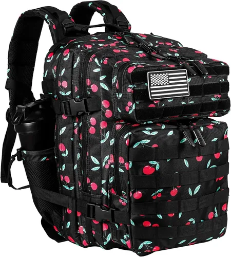 Vista 43 de LHI Mochila Militar Táctica para Hombres y Mujeres 25L/35L Mochila de Asalto del Ejército Bolsa Mochila Pequeña con Portabotellas