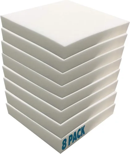 Vista 10 de Foamma Acolchado de espuma de tapicería de alta densidad de 1 x 22 x 24 pulgadas para reparación de cojines y asientos, espuma gruesa de repuesto
