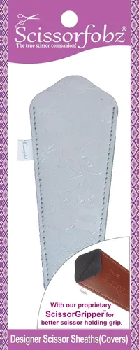 Vista 28 de Fundas protectoras para tijeras de diseño, para pequeñas tijeras de bordado, color verde mar, #SS-7