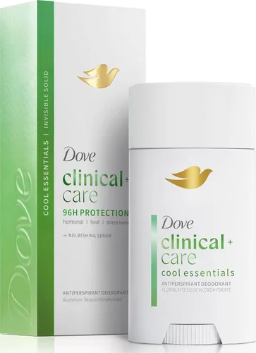 Vista 9 de Dove Clinical + Care Cool Essentials - Barra antitranspirante, 2.6 onzas